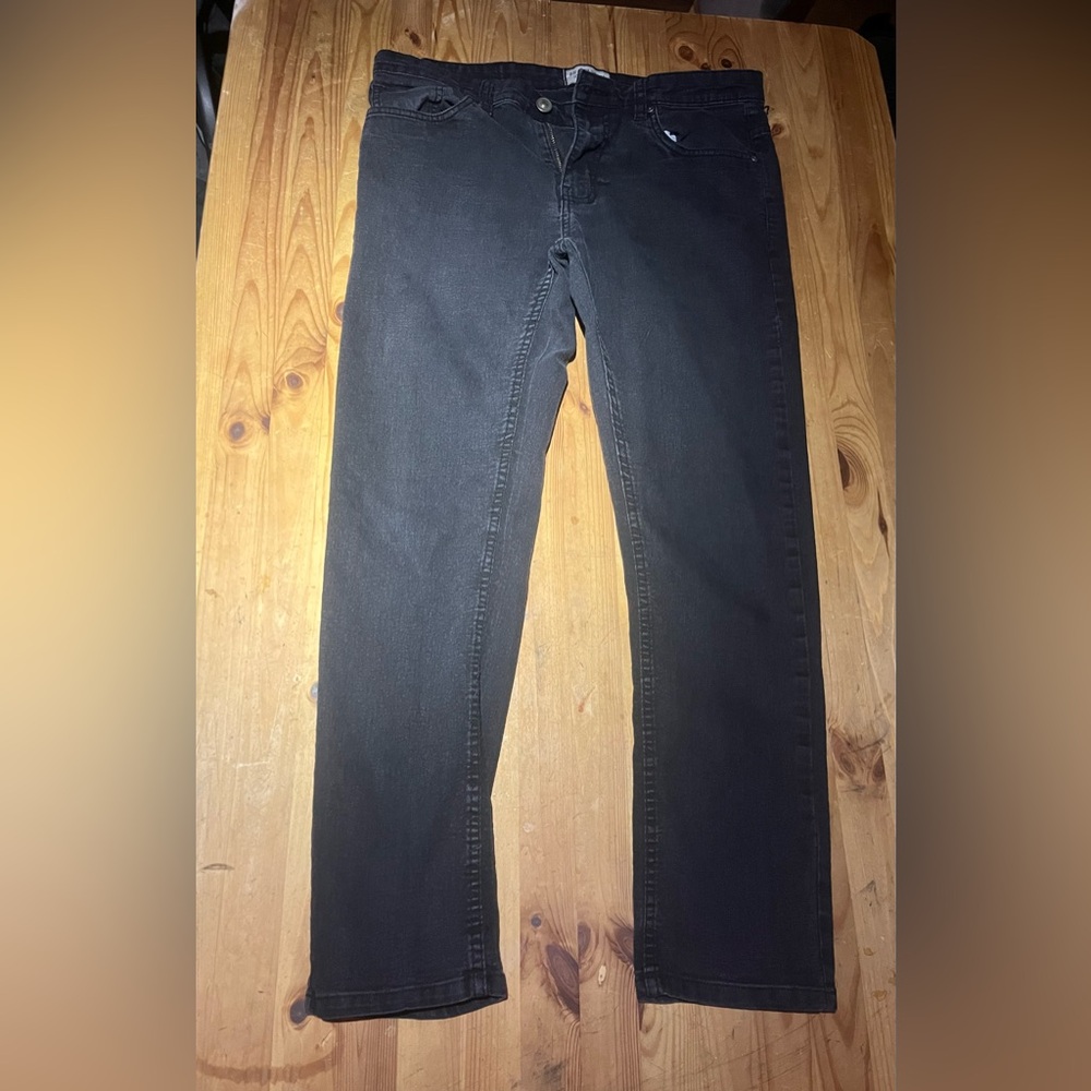Brave Soul Men's Dark Gray Straight Jeans